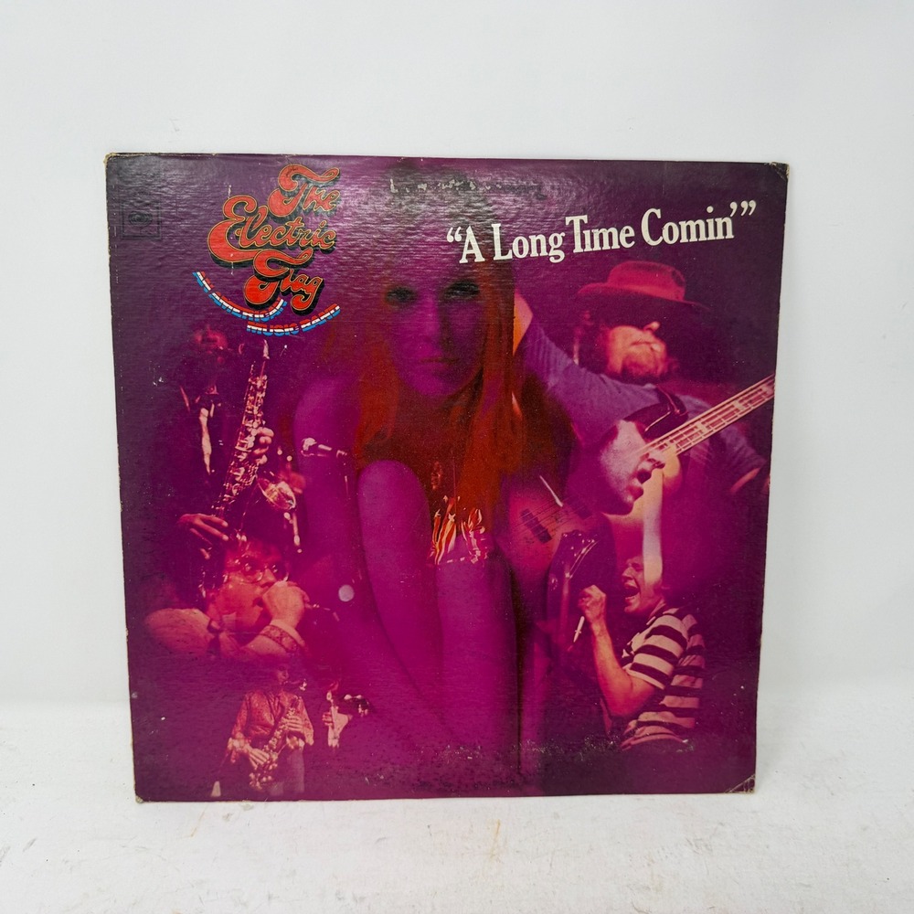 Electric Flag A Long Time Comin LP 1968 Columbia CS 9597 1A/1A Vinyl NM